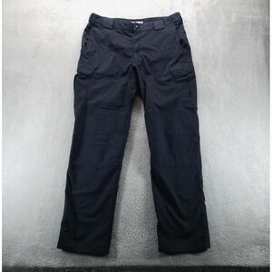 511 Tactical Pants Mens 36x34 Blue Cargo Straight Khakis Ripstop Twill